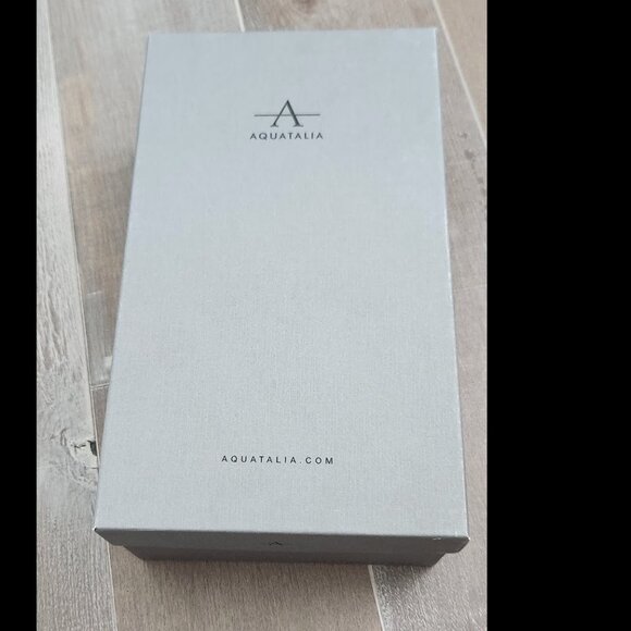 Aquatalia luxe suede and leather men's sandal, Men's size 9. NIB New In Box - Picture 5 of 5